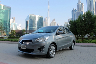 Mitsubishi Attrage Price in Sharjah - Sedan Hire Sharjah - Mitsubishi Rentals
